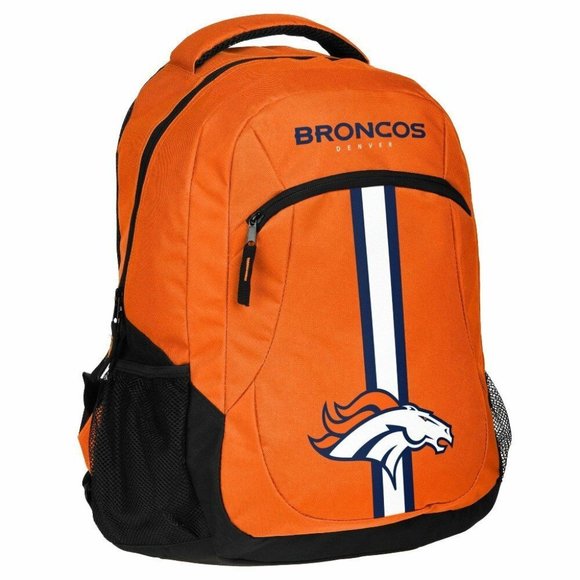 NFL Denver Broncos Team Logo Action Backpack